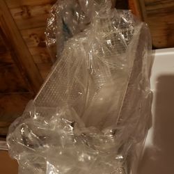 Deep Fryer Basket With Non-Slip Handle

