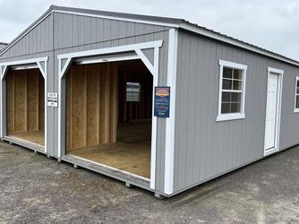 Double wide up to 32ft wide and 52ft long