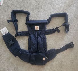 Ergobaby Omni 360 All Positions All In One Breeze Baby Carrier - Pure Dark Blue