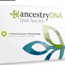 AncestryDNA Genetic Test Kit + 3-Month Ancestry World Explorer Membership: Personalized Genetic Results, DNA Ethnicity Test, Family History, Complete 