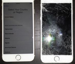 Iphone 6 & 6s white lcd