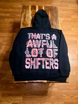 ALOCS/Shifters Collab Men's Black Pullover Hoodie. Size X-Large