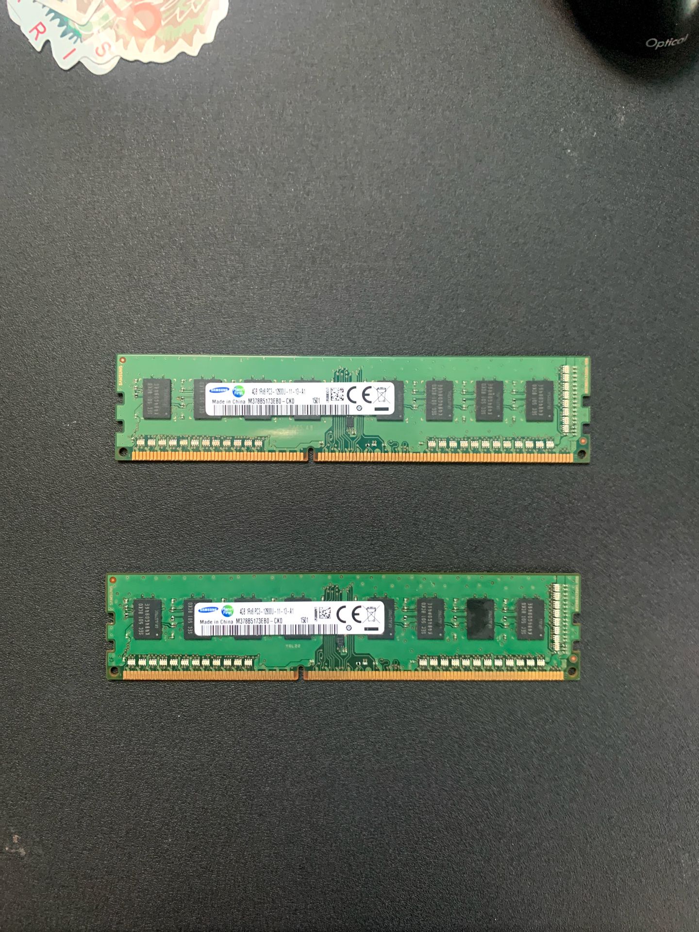 (2x4GB) Ram