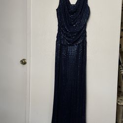 Blue Sparkle Dress Size 10