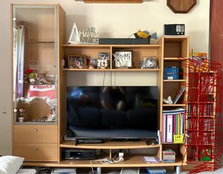 IKEA bonde entertainment stand