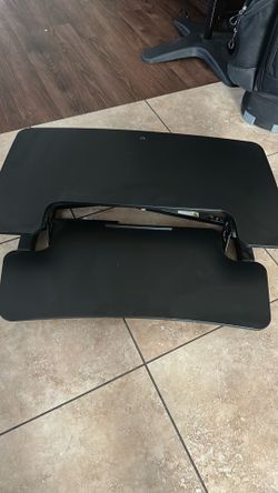 Flexispot desk M9 35” wide black adjustable desk raiser