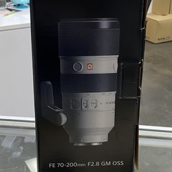 Sony FE 70-200mm F2.8 GM OSS