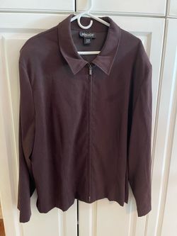 Beautiful Briggs New York Brown Lightweight Women’s Jacket - Faux Suede - 24W - Excellent Condition