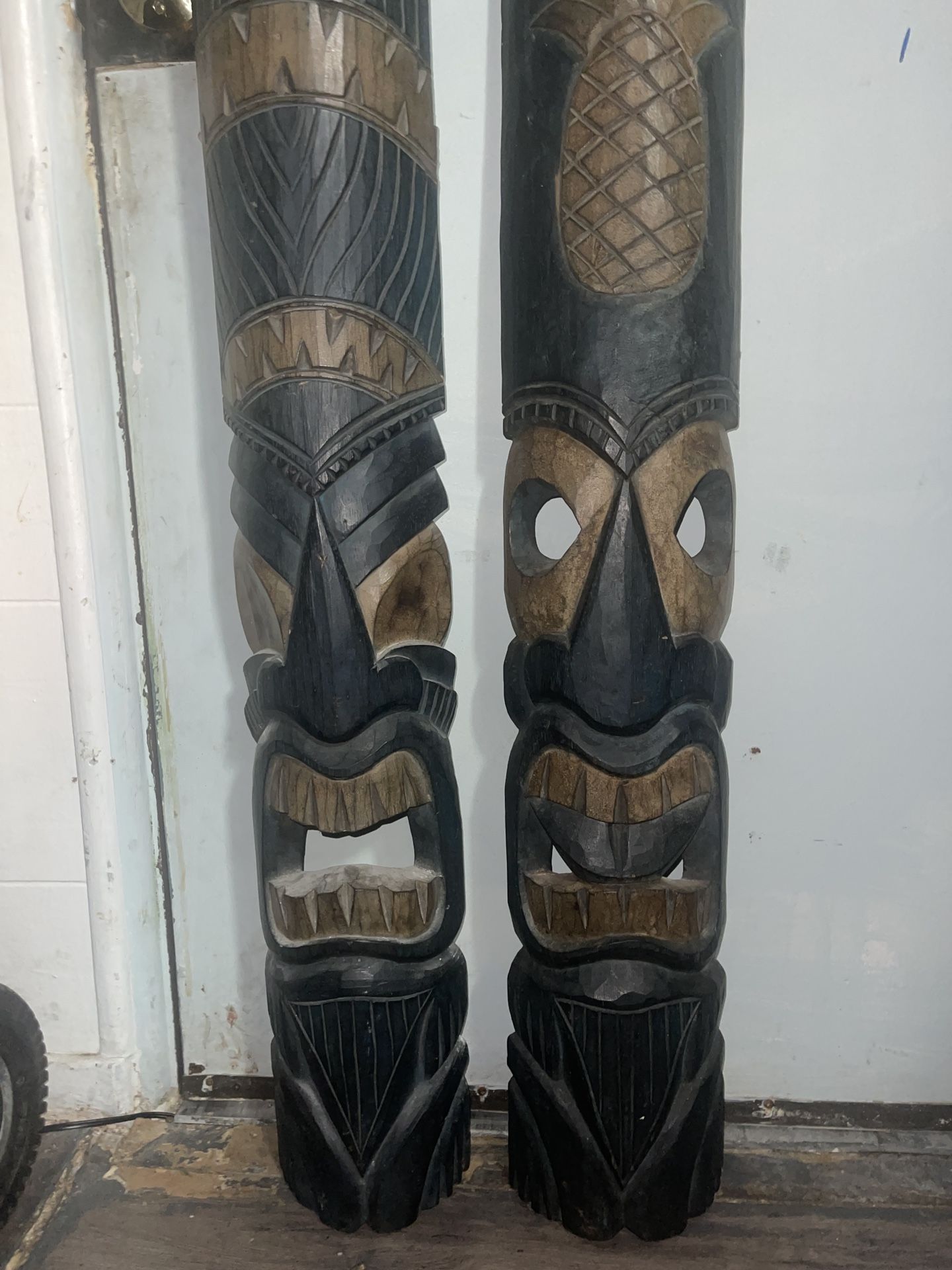 Hand Carved Tikis