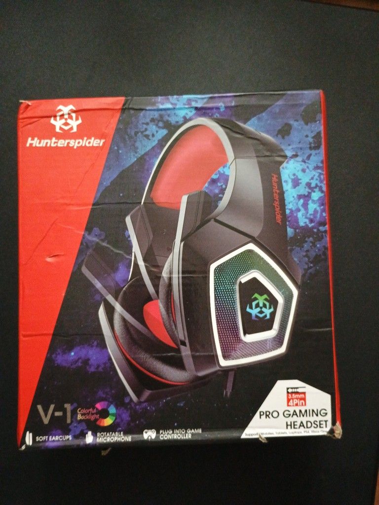 NEW Hunter Sprider V-1 Steaming headphones π§ With Mic