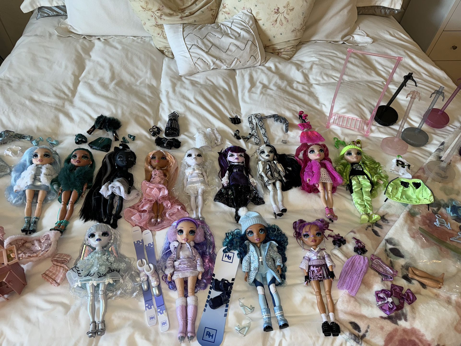 13 Rainbow High & Shadow High Dolls. New Out Of Packaging 