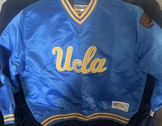 UCLA Bruins Jacket Mens XL Navy Blue Softball NCAA  Vintage