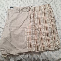 Mens Shorts  Size 38  Nautica  brand and vintage bass brand. Total Price For Both 6 Dollars 