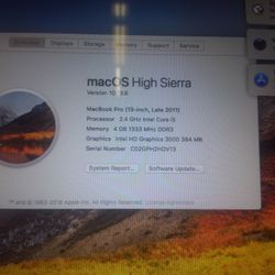 MacBook Pro 13 Late 2011 