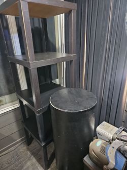 Display Pedestal and ikea tables