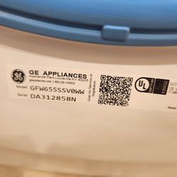 GE Appliances Front Load Washer,/Dryer  GFW655SSV0WW and GFD65GSSV0WW
