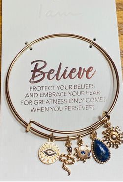 New! I am🪬🪱🌞BELIEVE 🌞🪱🪬B r a c e l e t