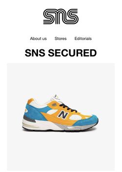 New Balance 991 X SNS Size 9 Exclusive Release UK