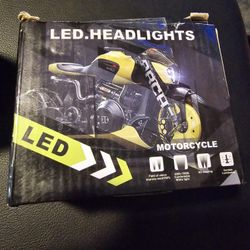 NEW MOTORCYCLE LED HEADLIGHT