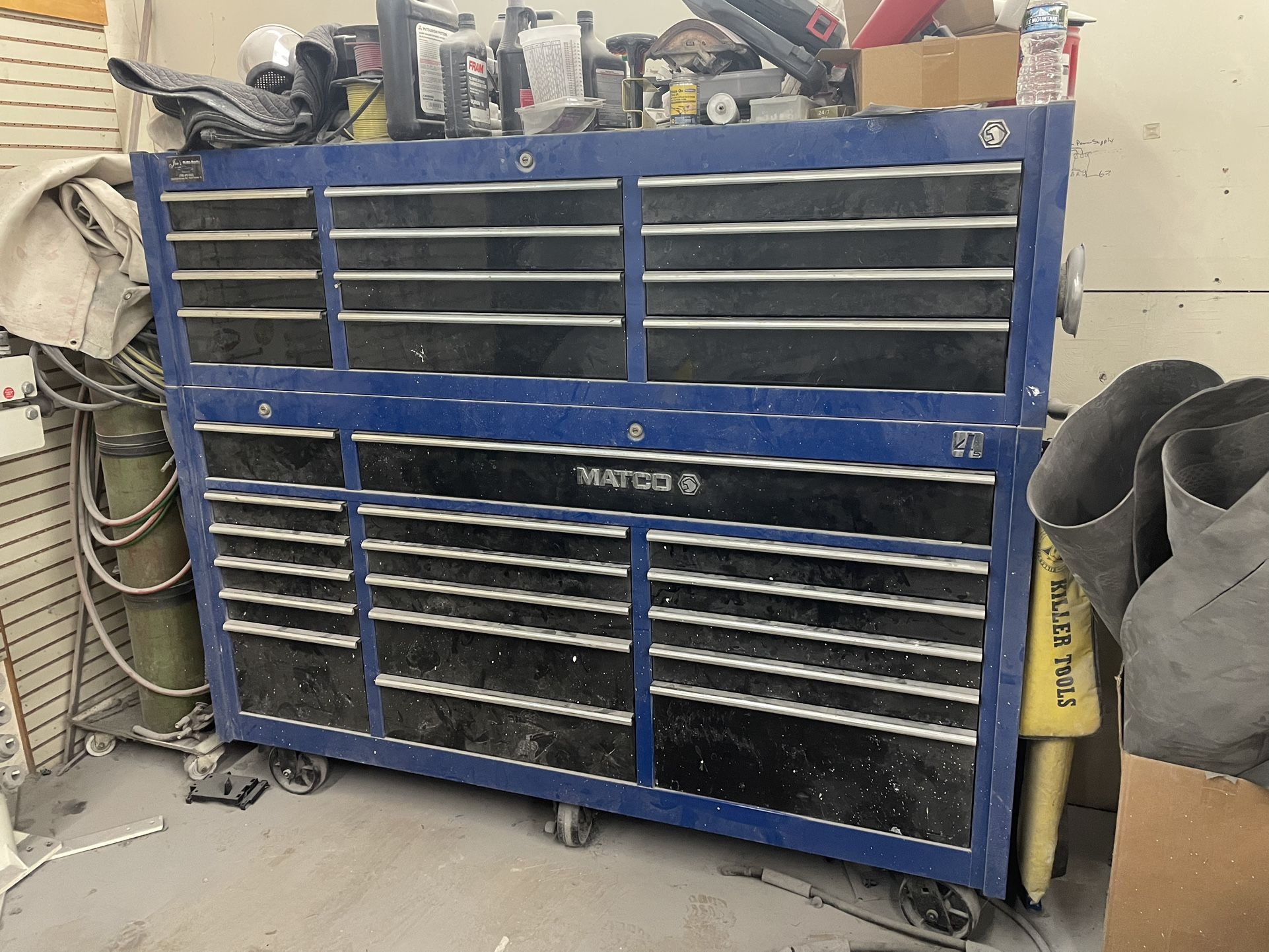 Tool Box With Matching Top Box