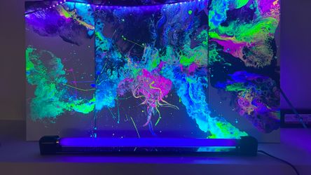 Beautiful Art Acrylic Pours On Canvas