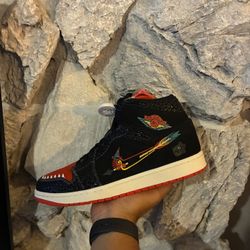 Jordan 1 Mid Siempre Familia Sz 11.5