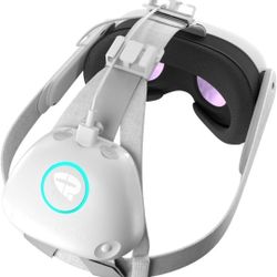 Rebuff Reality VR Power for Meta Quest 3 and Quest 2- VR Headsets Battery Pack with10,000 mAh Batter