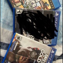 PS4 Games And Headset 