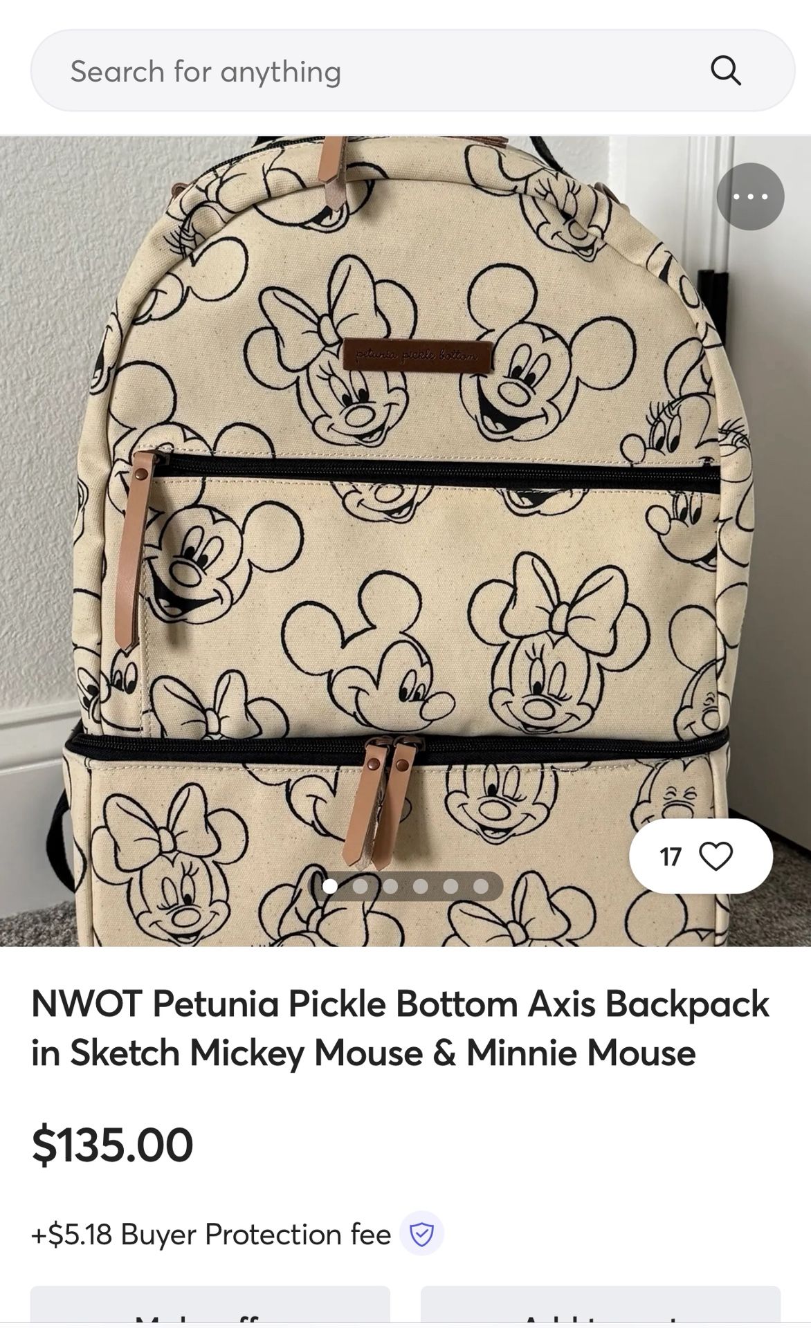 Petunia Pickle Bottom Diaper Bag