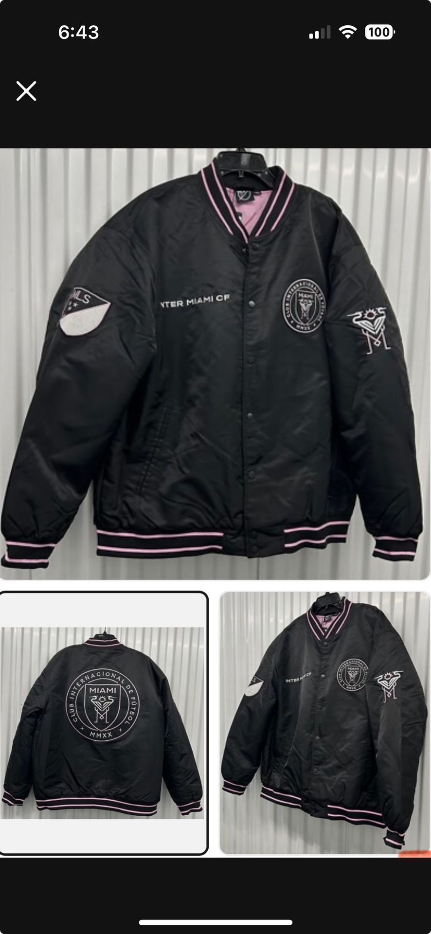 Intermiami Bomber Jackets Available