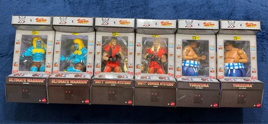 WWE Street Fighter Series 3 Complete Set (Both Left/Right Stances)