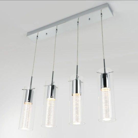 4 Pendant Light Glass