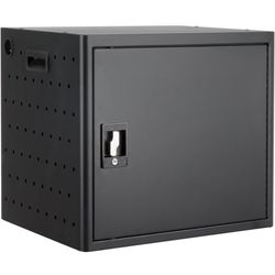 Shapes Series 12-Bay Wall-Mount Chromebook,Laptop and Tablet Charging Cabinet