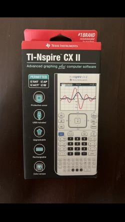 NEW NSPIRE CX II CACULATOR