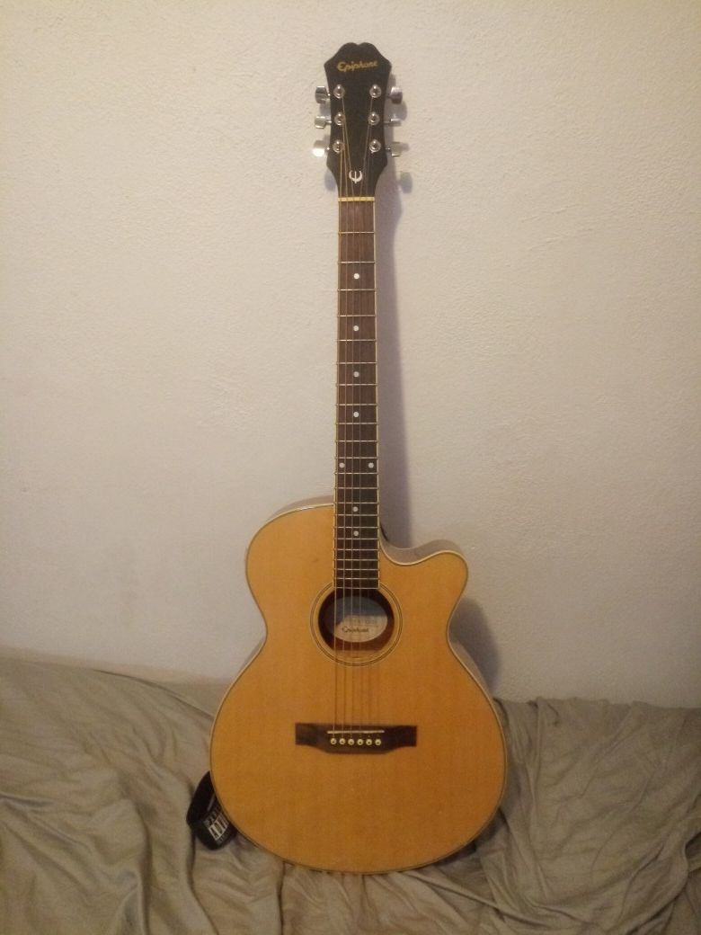 Epiphone acoustic electric guitar. Model PR4E NA for Sale in Tempe