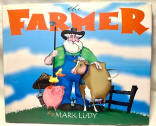 The Farmer by Mark Ludy Hardcover Signed w/ Original Duck Sketch (1999)