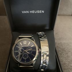 Van Heusen Man watch with bracelet