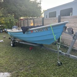 16’ Skiff with 25hp Yamaha 