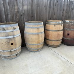 Wine barrels 
