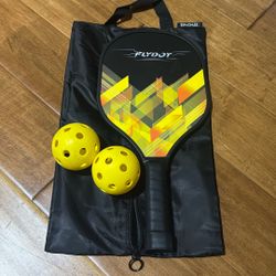 Pickle Ball With Baggie And Two Balls 