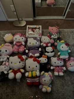 Hello Kitty Plushies