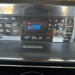 Samsung Electric Stove Black 