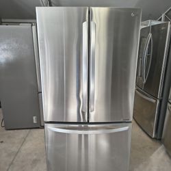 LG Refrigerator Stainless Steel 3 Door 