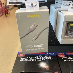 Heyday 4ft USB-C Charging Cable 