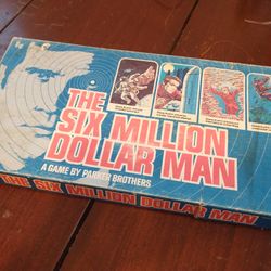 Six Million Dollar Man 1976 vintage board game