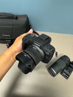 Canon R100 with 2 Lense