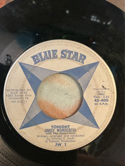 Tonight" by Jimmy Wonderful With The Honey-Bees 45