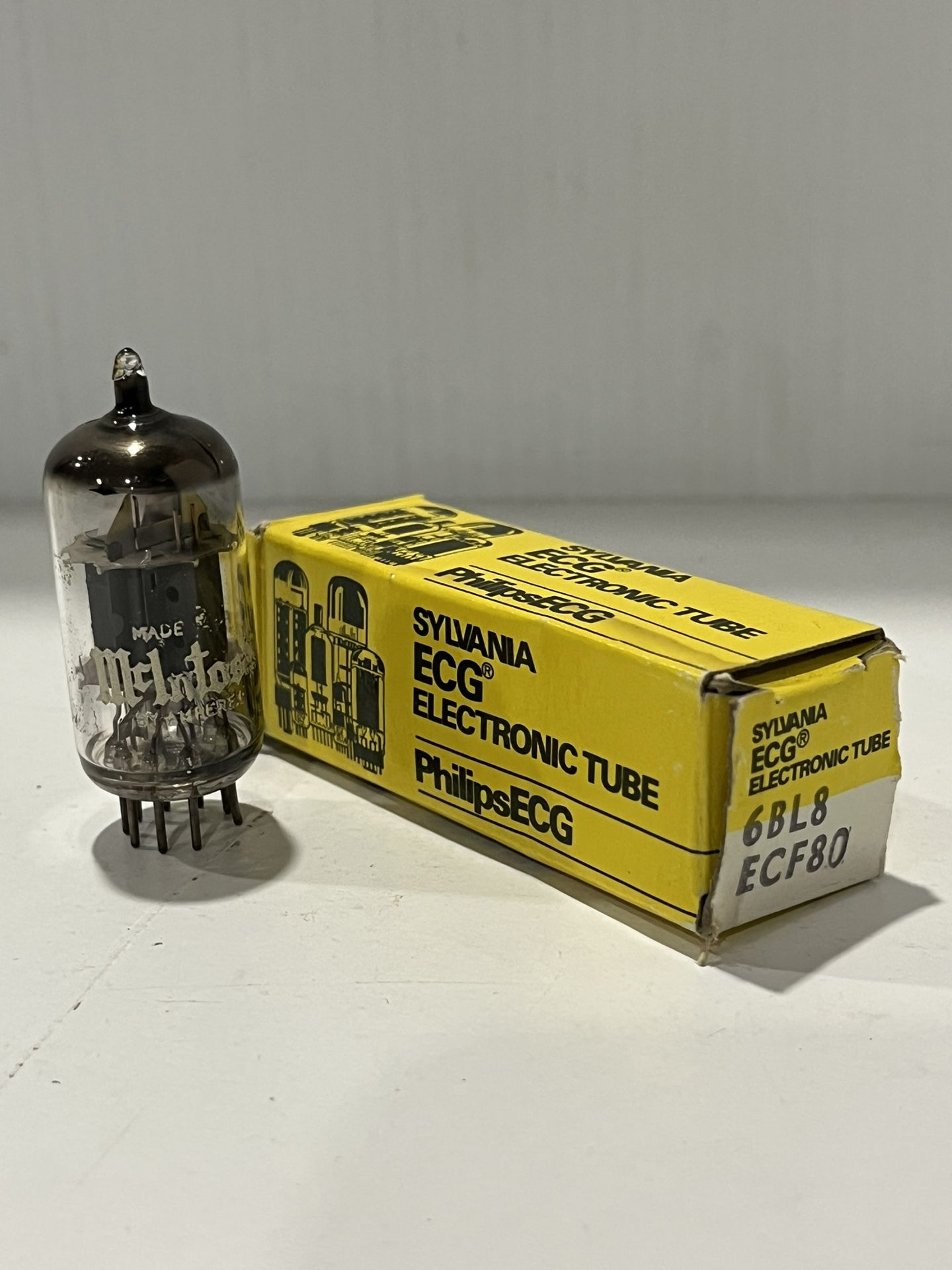 Sylvania ECG Electronic Tubes PhilipsECG 6BL8 ECF80