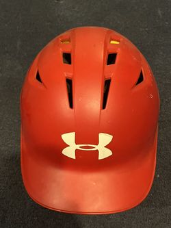 Red Under Armor Helmet