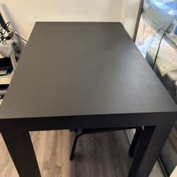 Extendable Table With Hidden Leaf Storage